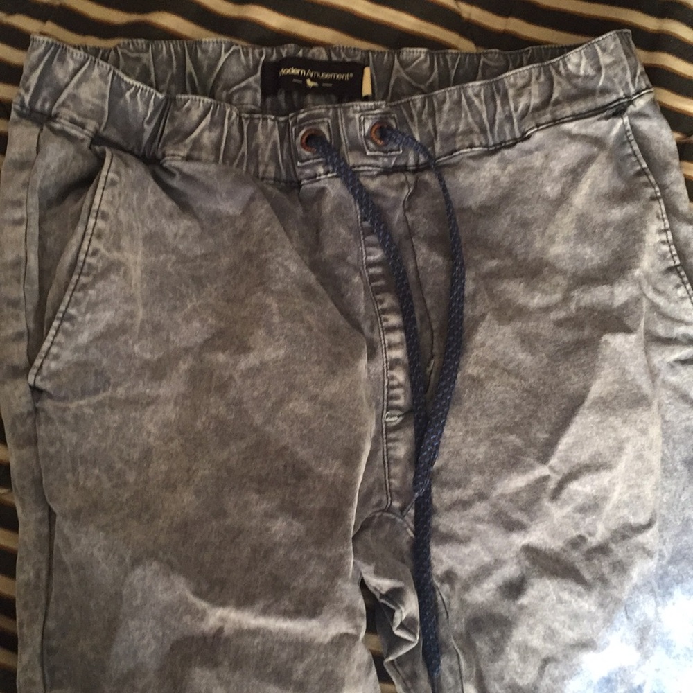 modern amusement jogger pants